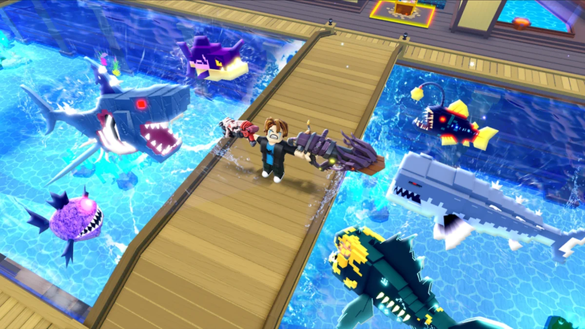 Official Hunt Giant Fish fishing artwork